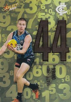 2023 Select AFL Footy Stars - Numbers #N36 Matthew Owies Front